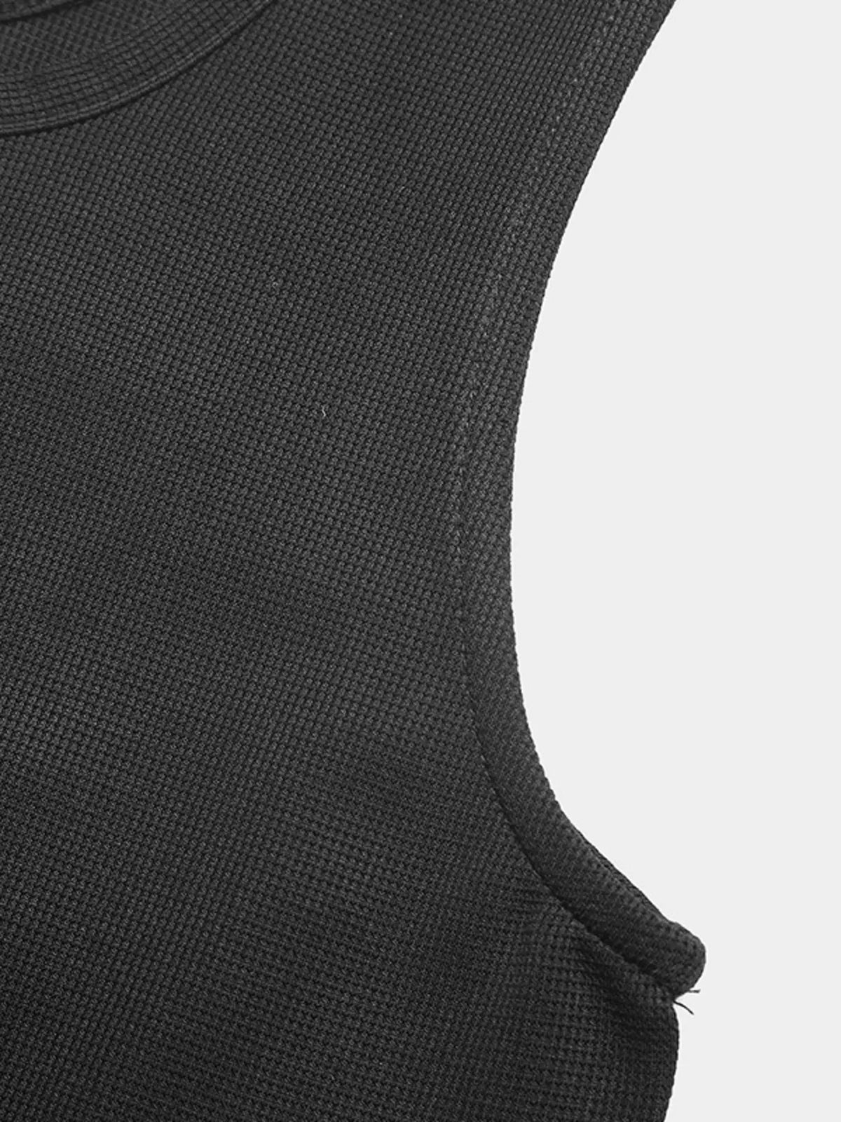 Sleeveless button-front wide-leg jumpsuit by Plush Fashion Hub, featuring a relaxed fit and stylish design.