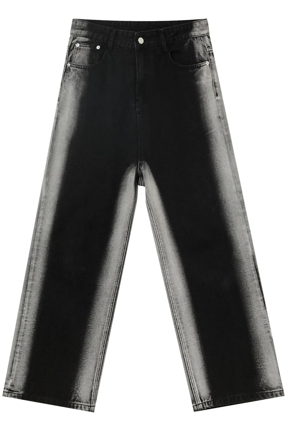 Plush Fashion Hub side contrast jeans with front and back pockets, slim fit denim pants for casual wear.