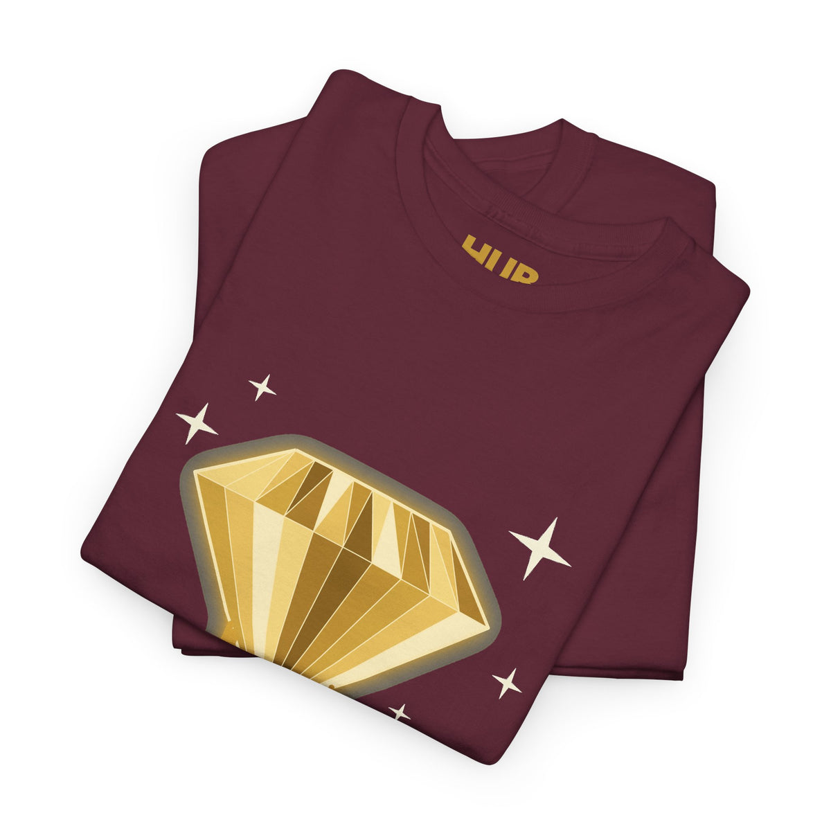 Pressure Makes Diamonds Tee – Black & Gold Streetwear