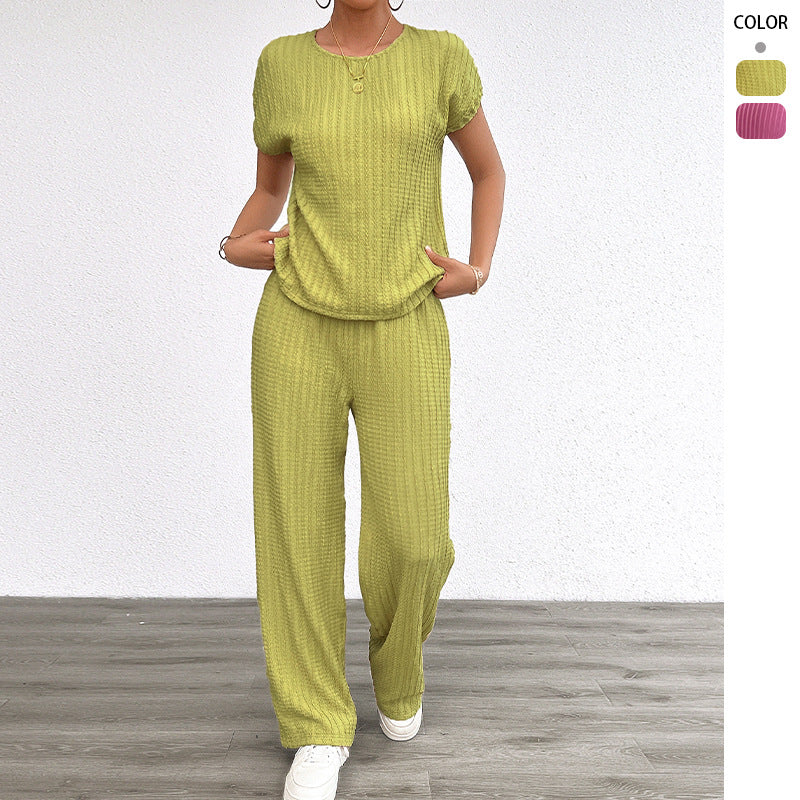 Plush Fashion Hub ethereal chiffon pleated loungewear bottoms featuring flowy, lightweight fabric and elegant design.