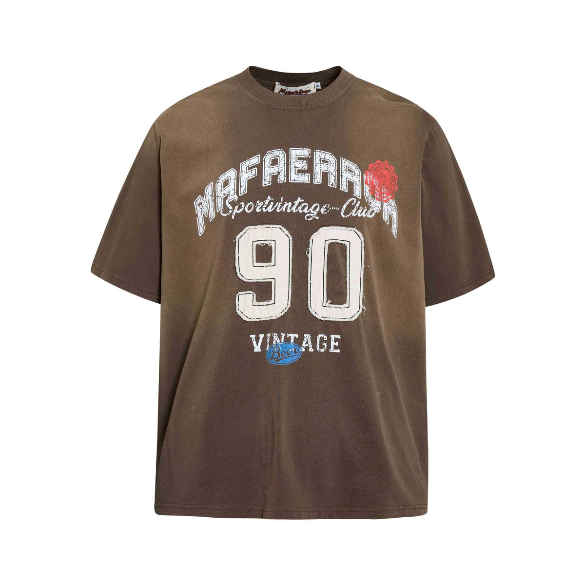 Vintage printed short-sleeved shirt from Eprolo featuring retro patterns and casual style.