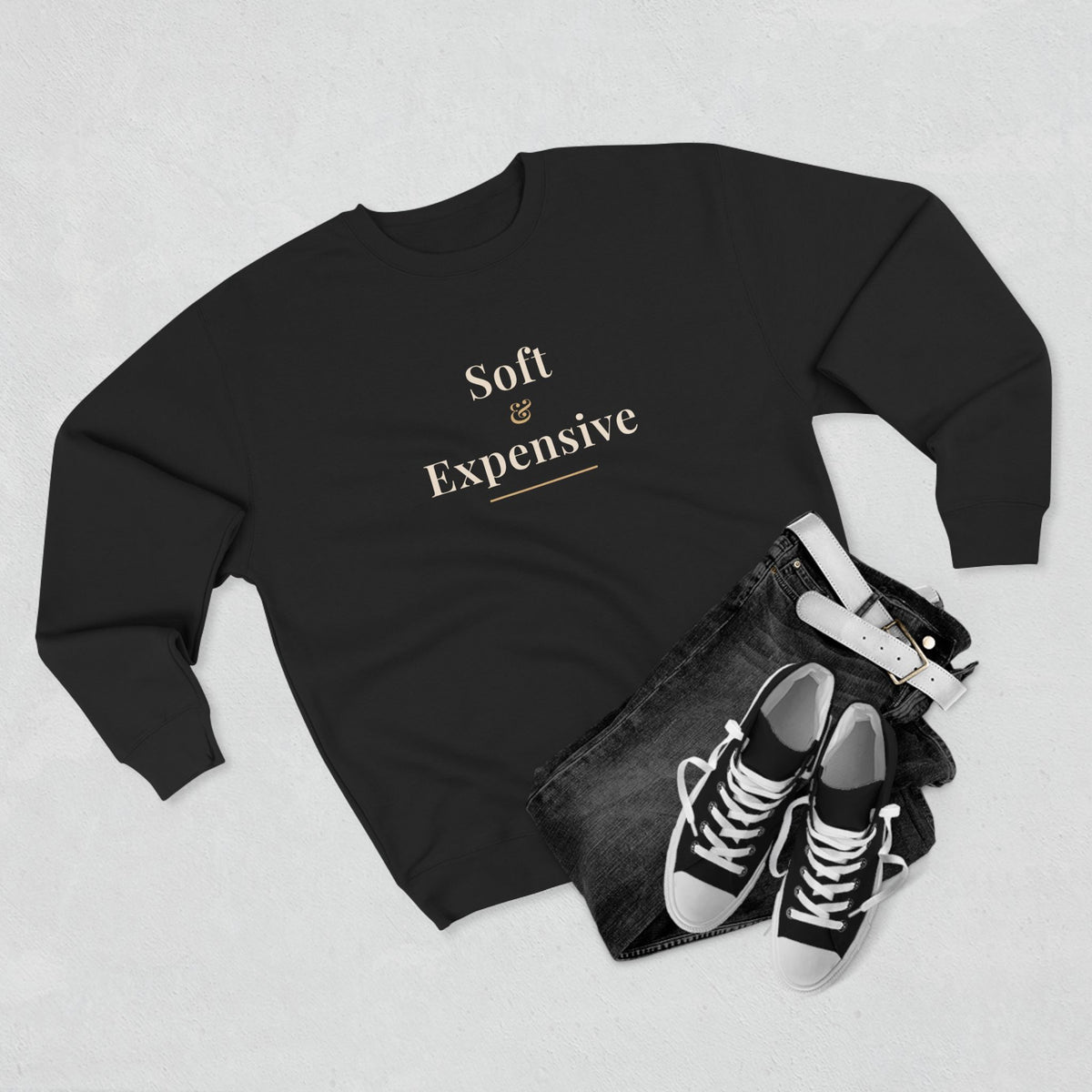 Soft & Expensive Crewneck Sweatshirt | Women's Quiet Luxury Sweatshirt