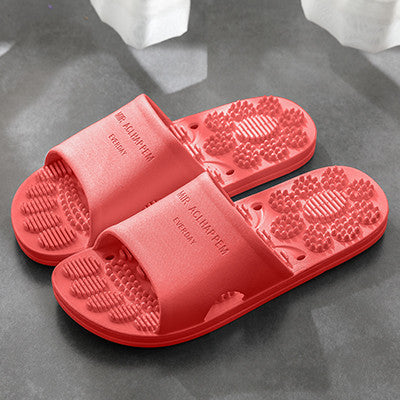 Plush Fashion Hub CloudWalk indoor massage slippers with cushioned soles and plush fabric for comfort and relaxation.