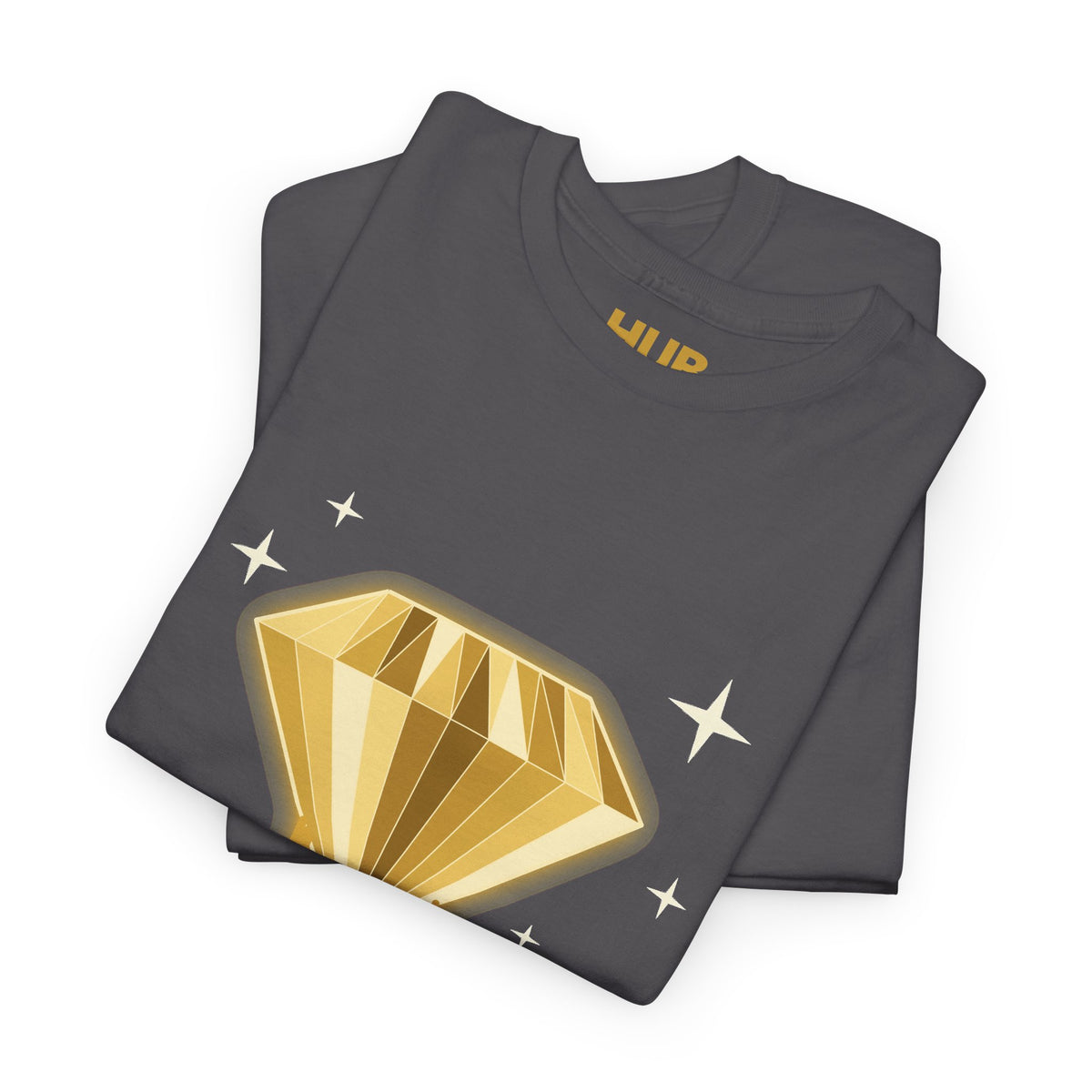 Pressure Makes Diamonds Tee – Black & Gold Streetwear