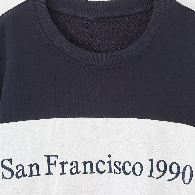 Eprolo embroidered hoodie featuring simple text design, soft fabric, and versatile style, perfect for casual wear.