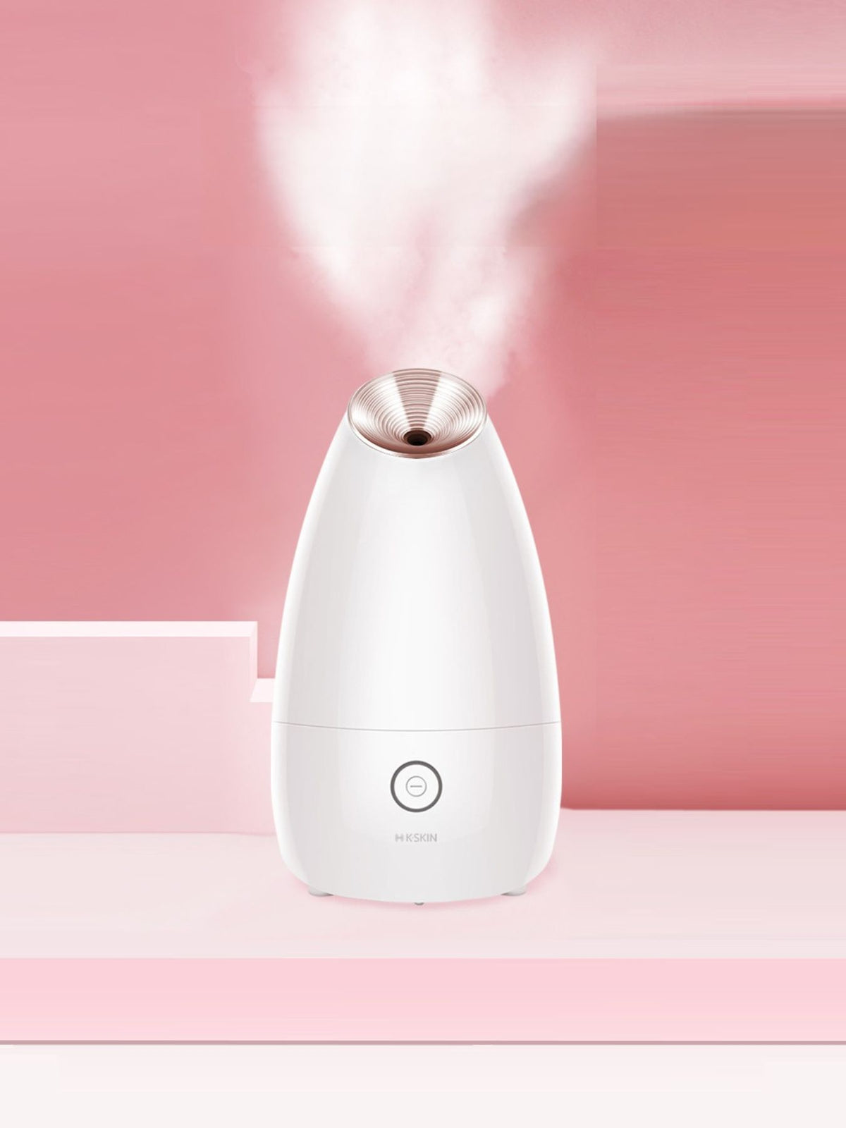 Professional automatic facial steamer from Plush Fashion Hub for deep pore cleansing and facial skin hydration.