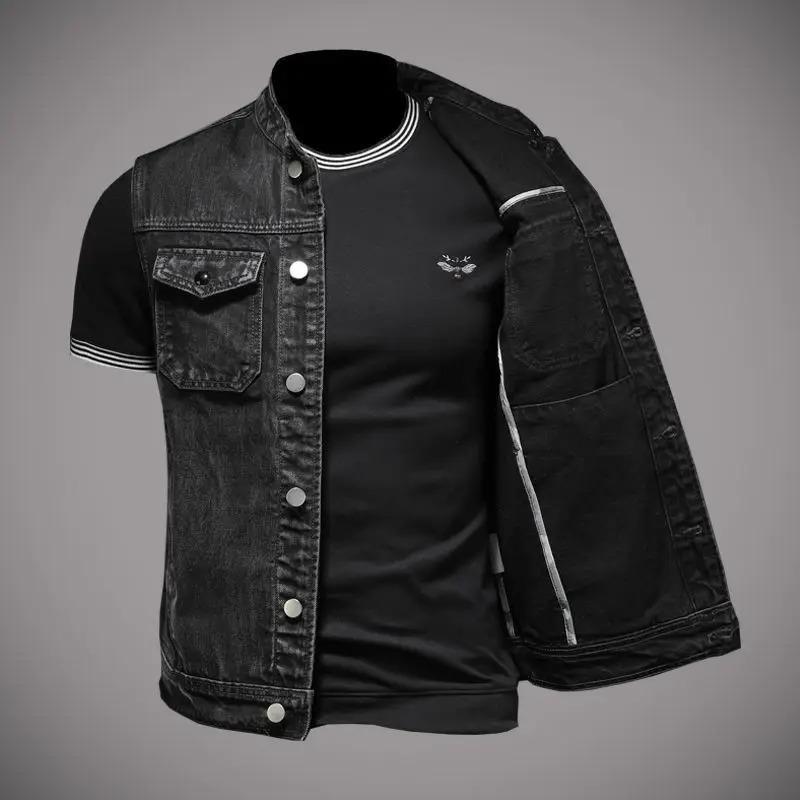 Eprolo men's autumn waistcoat featuring stylish design, lightweight fabric, and versatile fashion for fall outfits.
