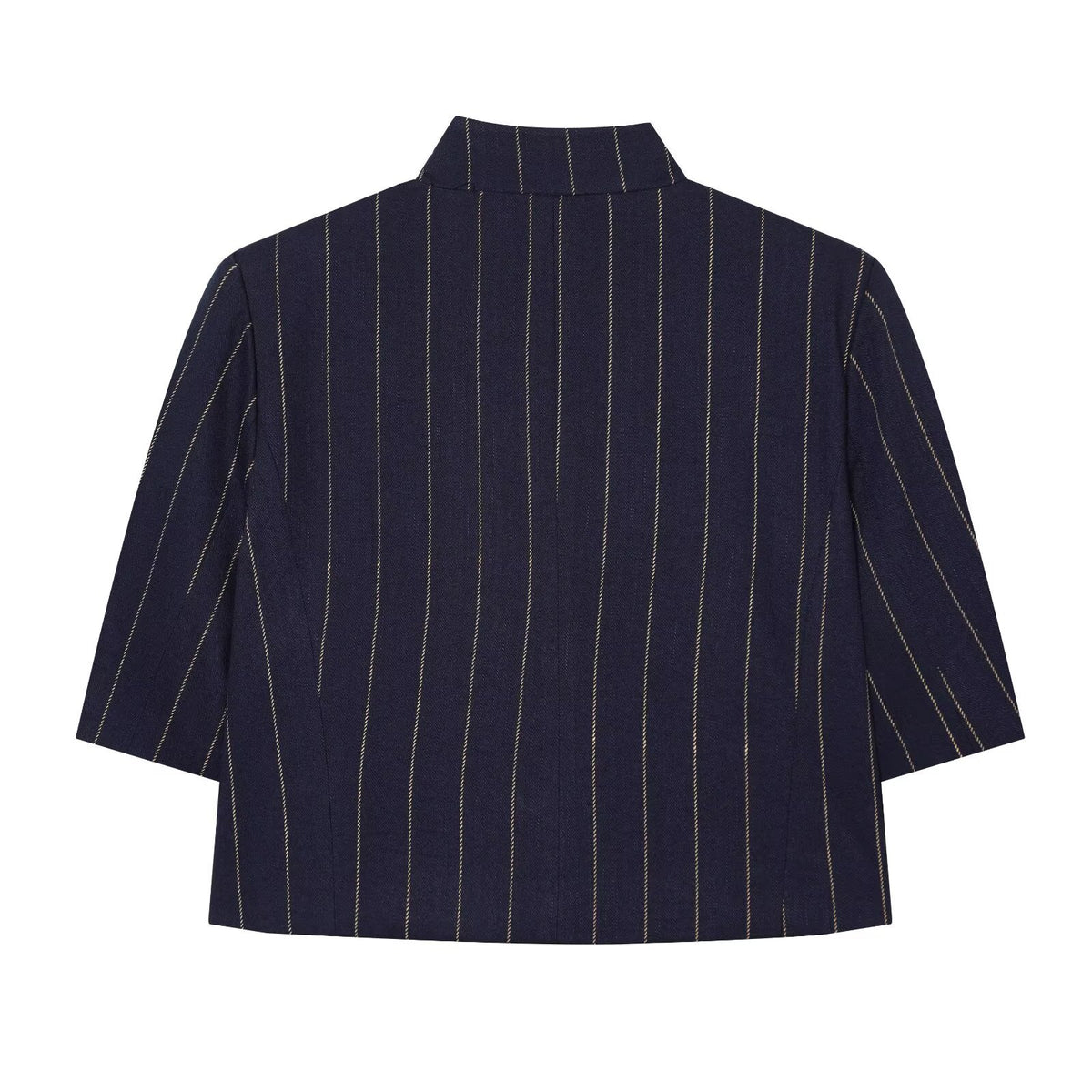 Linen striped jacket and pants suit set by Plush Fashion Hub, featuring a stylish, lightweight design perfect for casual wear.
