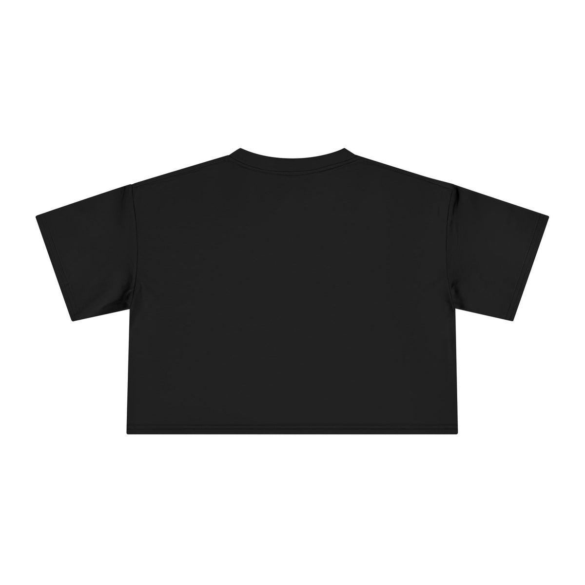 Loved & Crowned Plush Heart Crop Tee | Women's Cute Luxury Cropped T-Shirt
