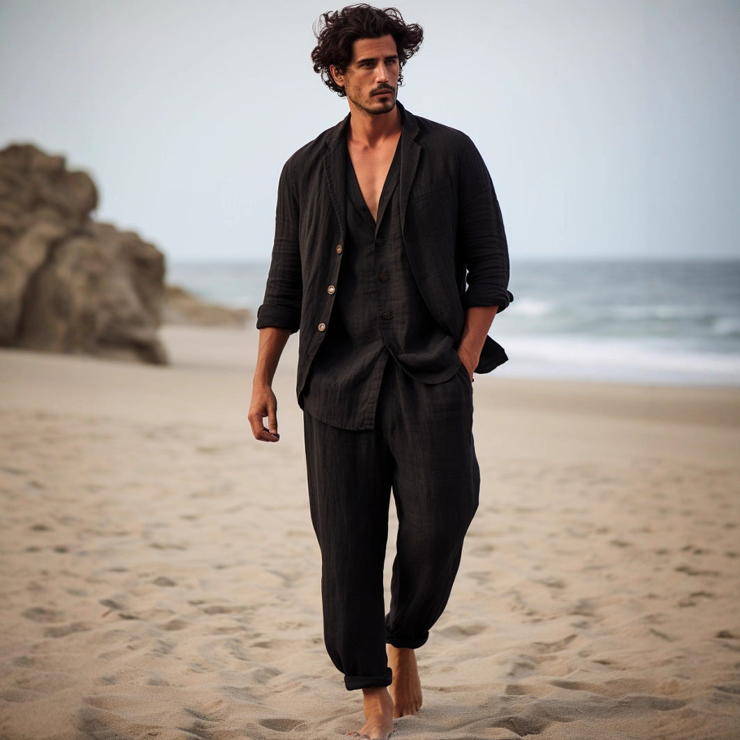 Soft sage-colored two-piece lounge set featuring a cozy top from Plush Fashion Hub, perfect for relaxed, comfortable wear.