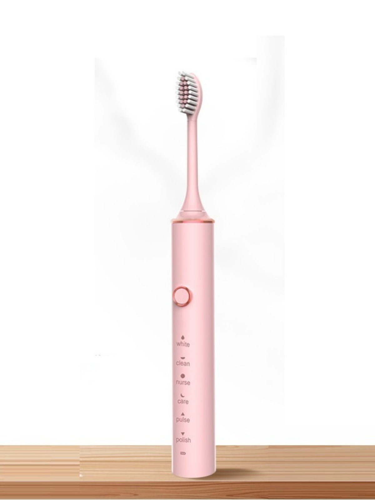 8-piece professional electric toothbrush set by Plush Fashion Hub, includes multiple brush heads and charging station for oral care.