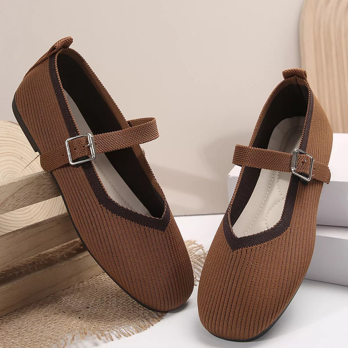 Women's breathable mesh slip-on walking sneakers by Plush Fashion Hub with round toe, lightweight casual design.