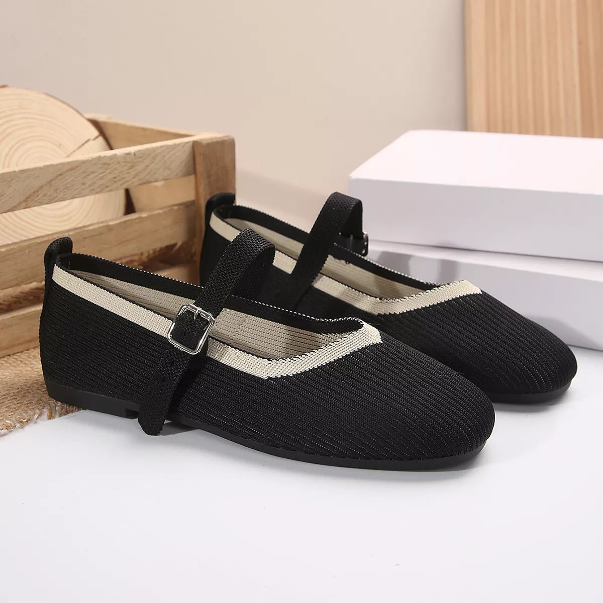 Women's breathable mesh slip-on sneakers by Plush Fashion Hub, lightweight and casual with round toes for comfortable walking.