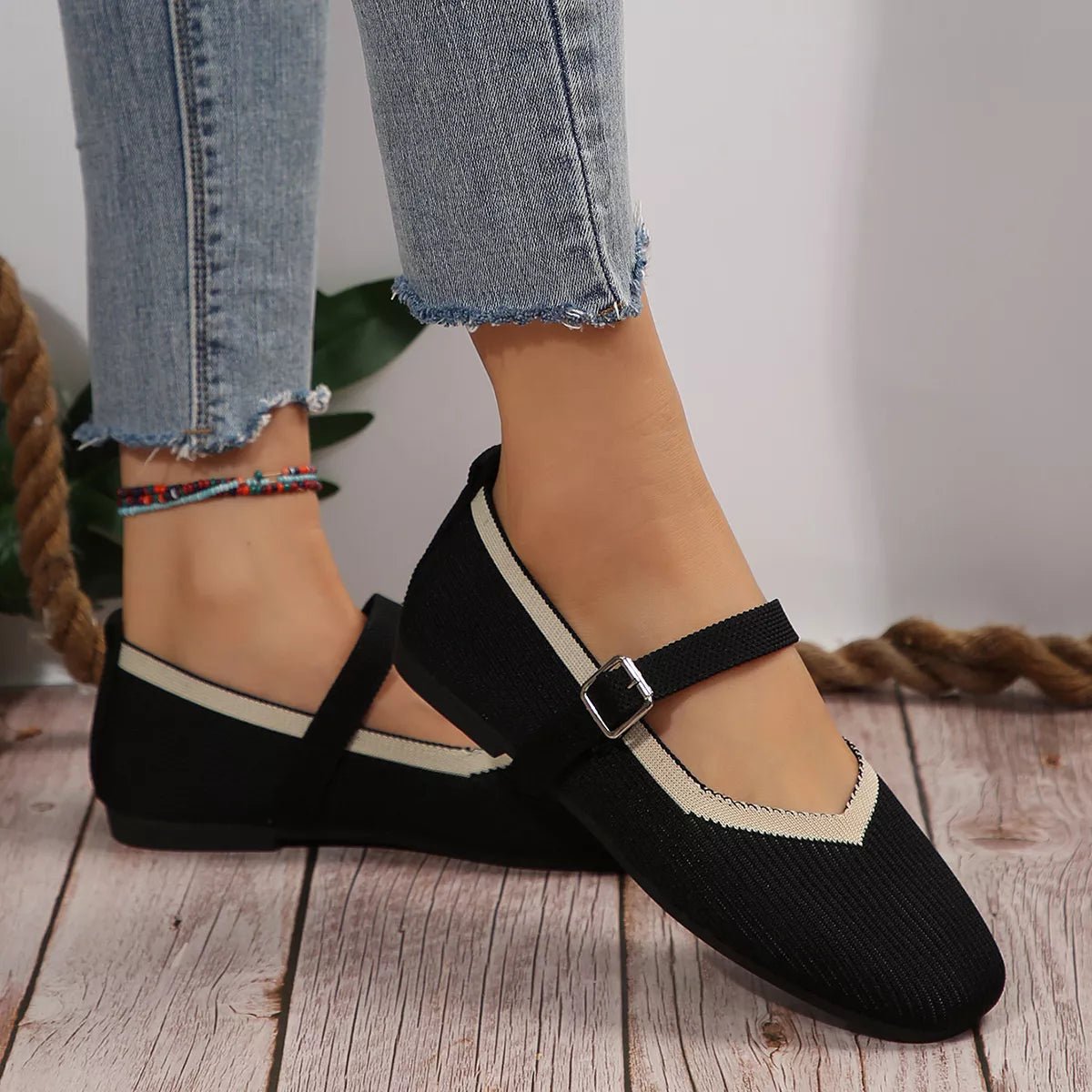 Women's breathable mesh slip-on walking sneakers by Plush Fashion Hub, featuring round-toe design and lightweight casual style.